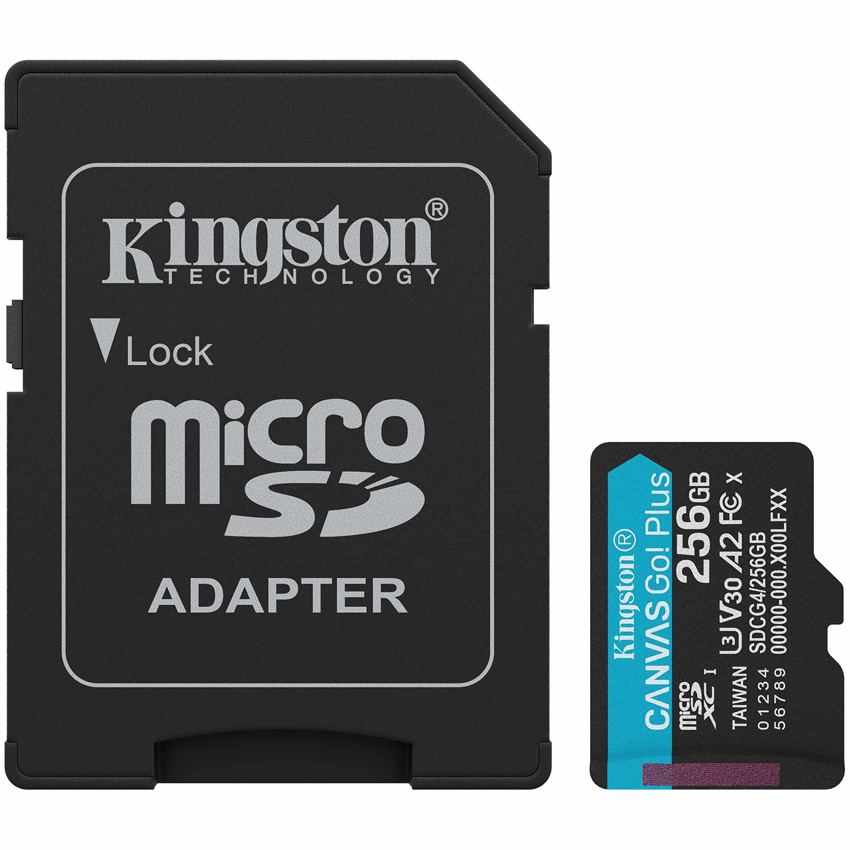 Micro Sd 256Gb Kingston Canvas GO Plus Gen4
